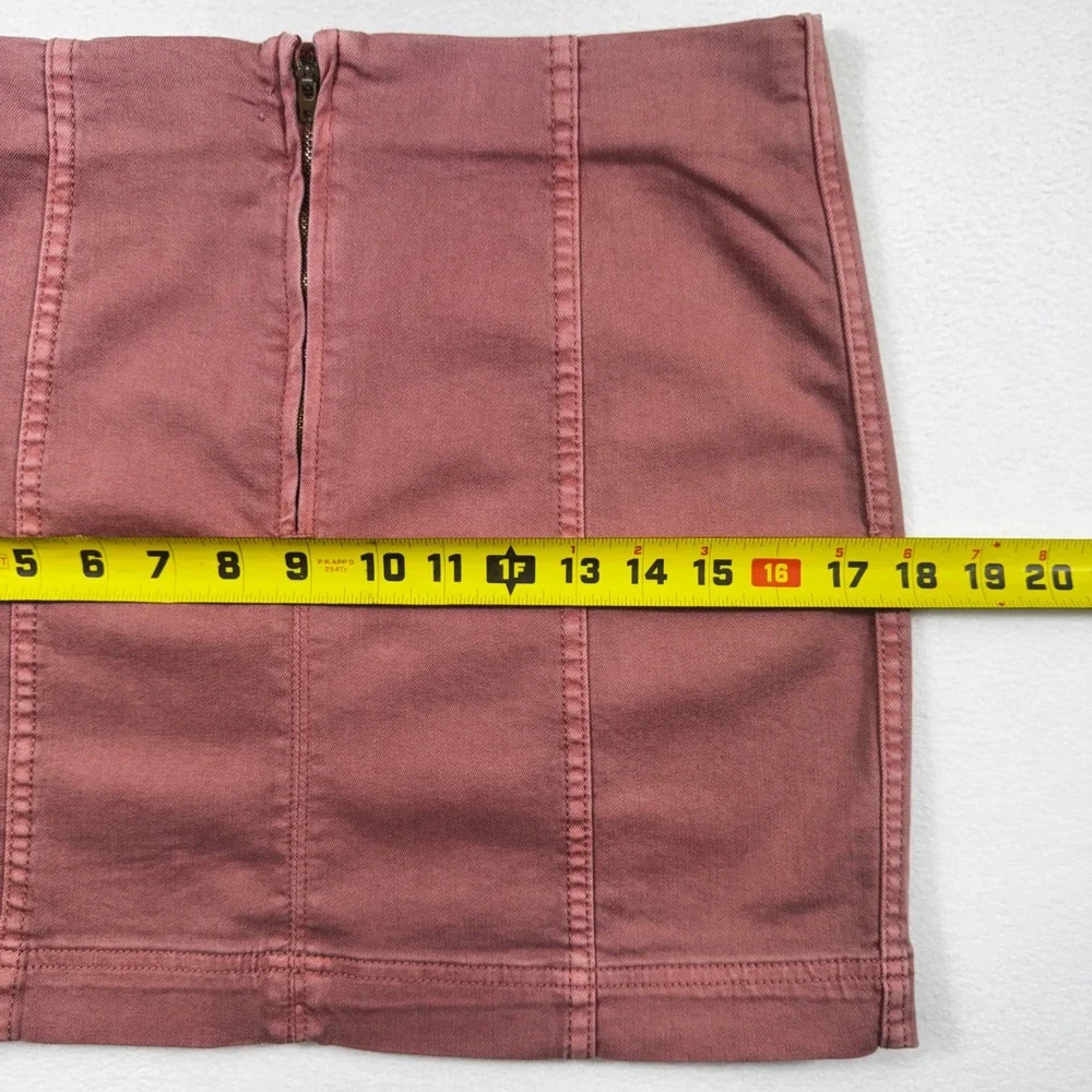 Jolt Mini Skirt Casual Stretch Above Knee Fitted Pink Size‎ 11/30